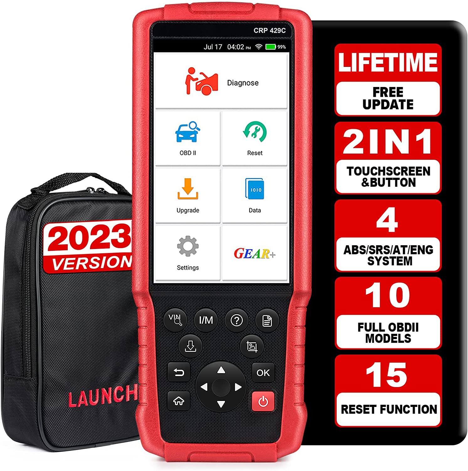 Launch CRP429C OBD2 Scanner Car Diagnostic Scan Tool OBD Dynamics